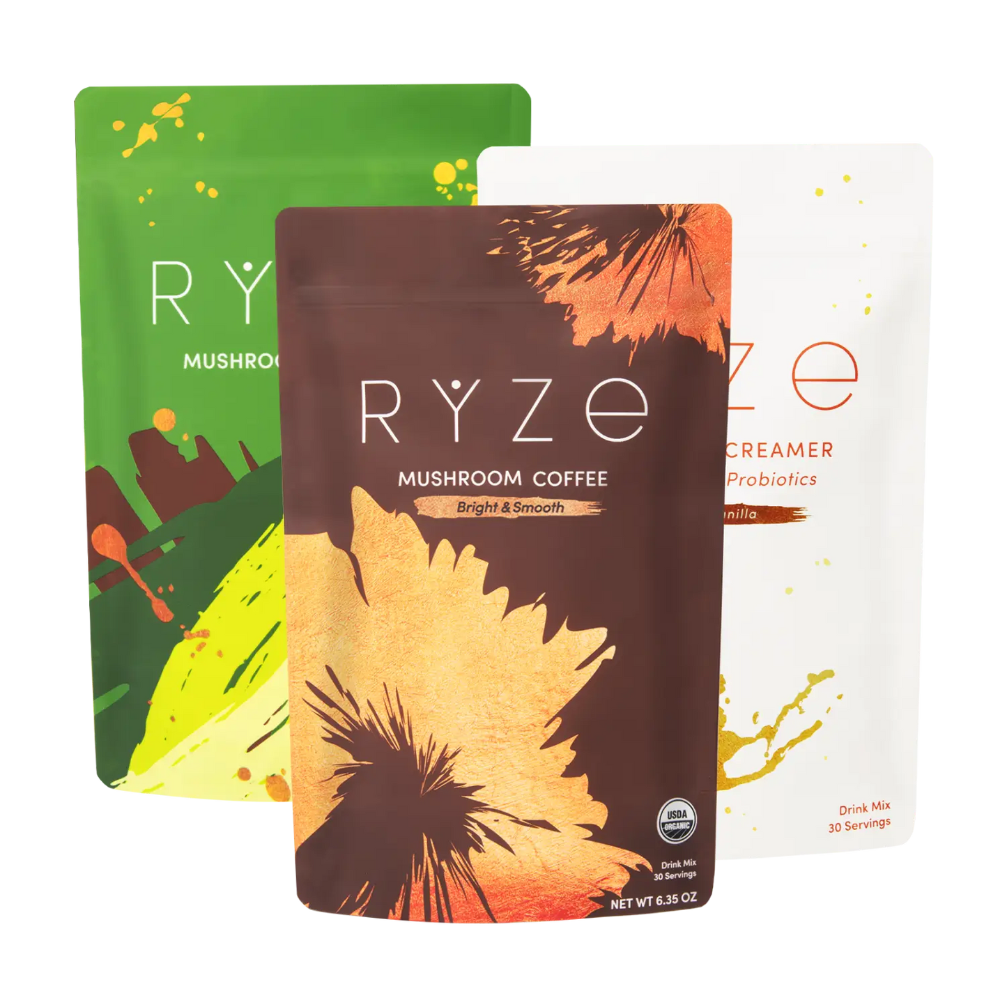 RYZE Ritual Set (Matcha + Coffee + Creamer) - RG07