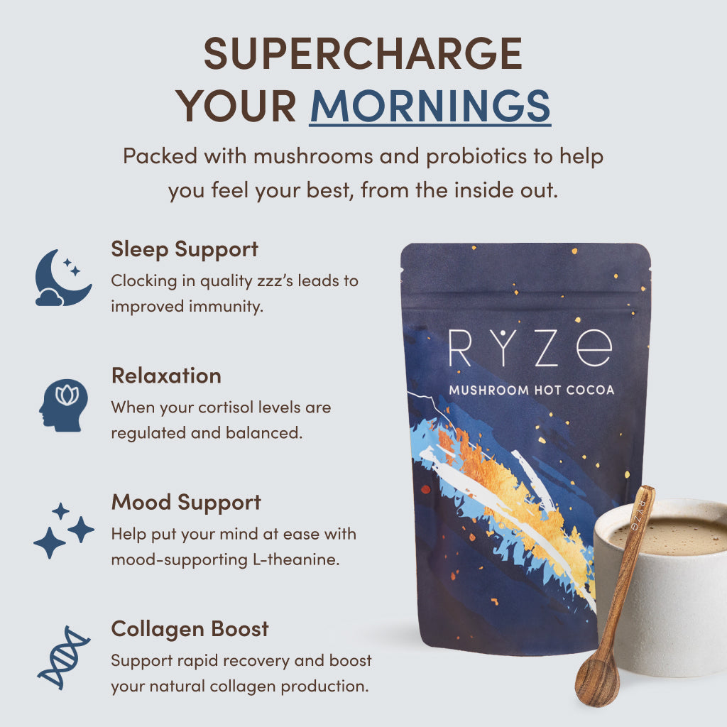 RYZE Nighttime Mushroom Cocoa Starter Bag - 9KTX