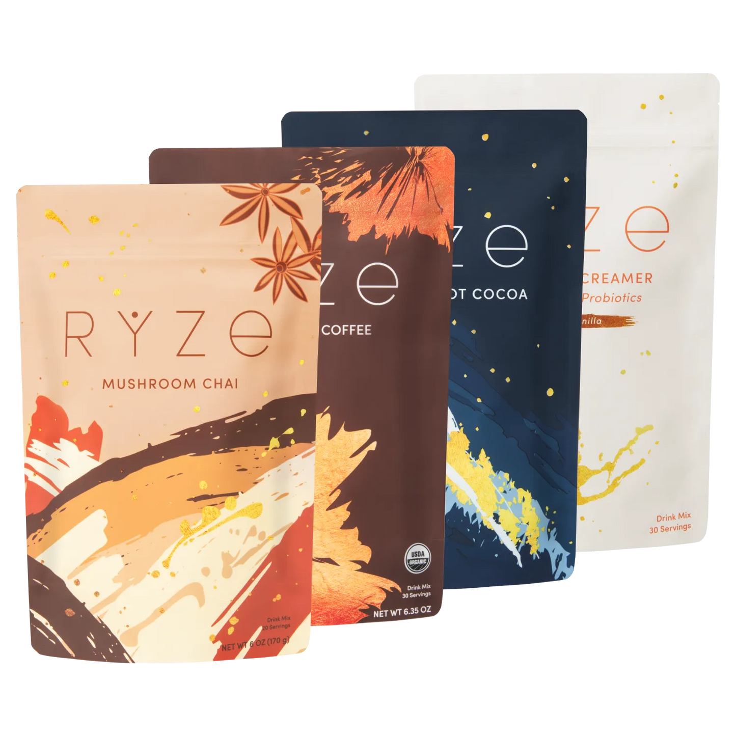Ultimate Elevate + Unwind Bundle: Chai + Coffee + Cocoa - KQUI