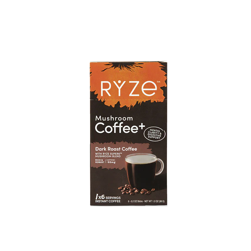 Dark Roast Mushroom Coffee Carton - QT9P
