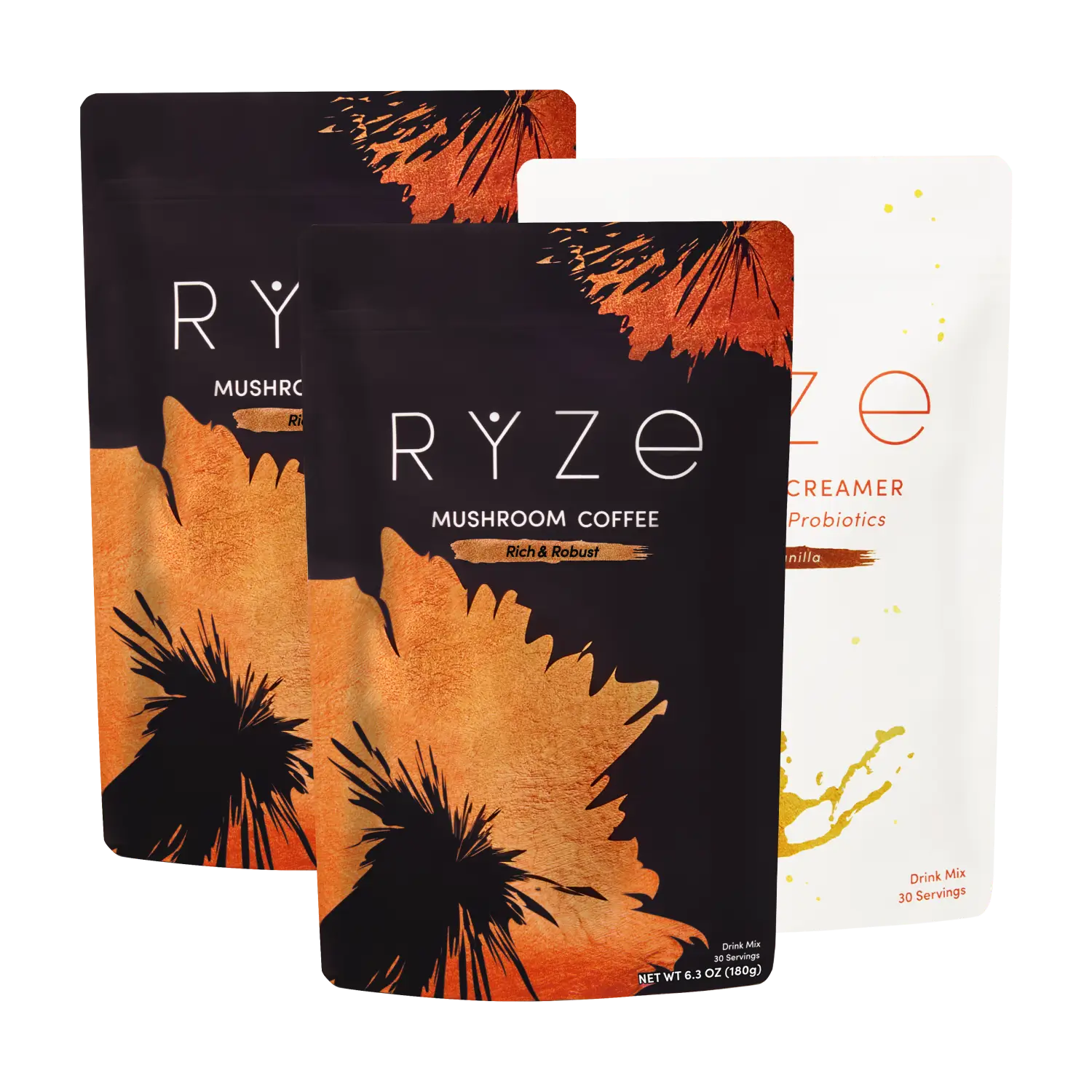 RYZE Ritual Set Dark Roast + Creamer - 2CCO