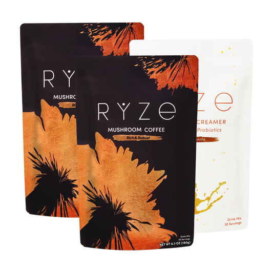 RYZE Ritual Set Dark Roast + Creamer - 2CCO