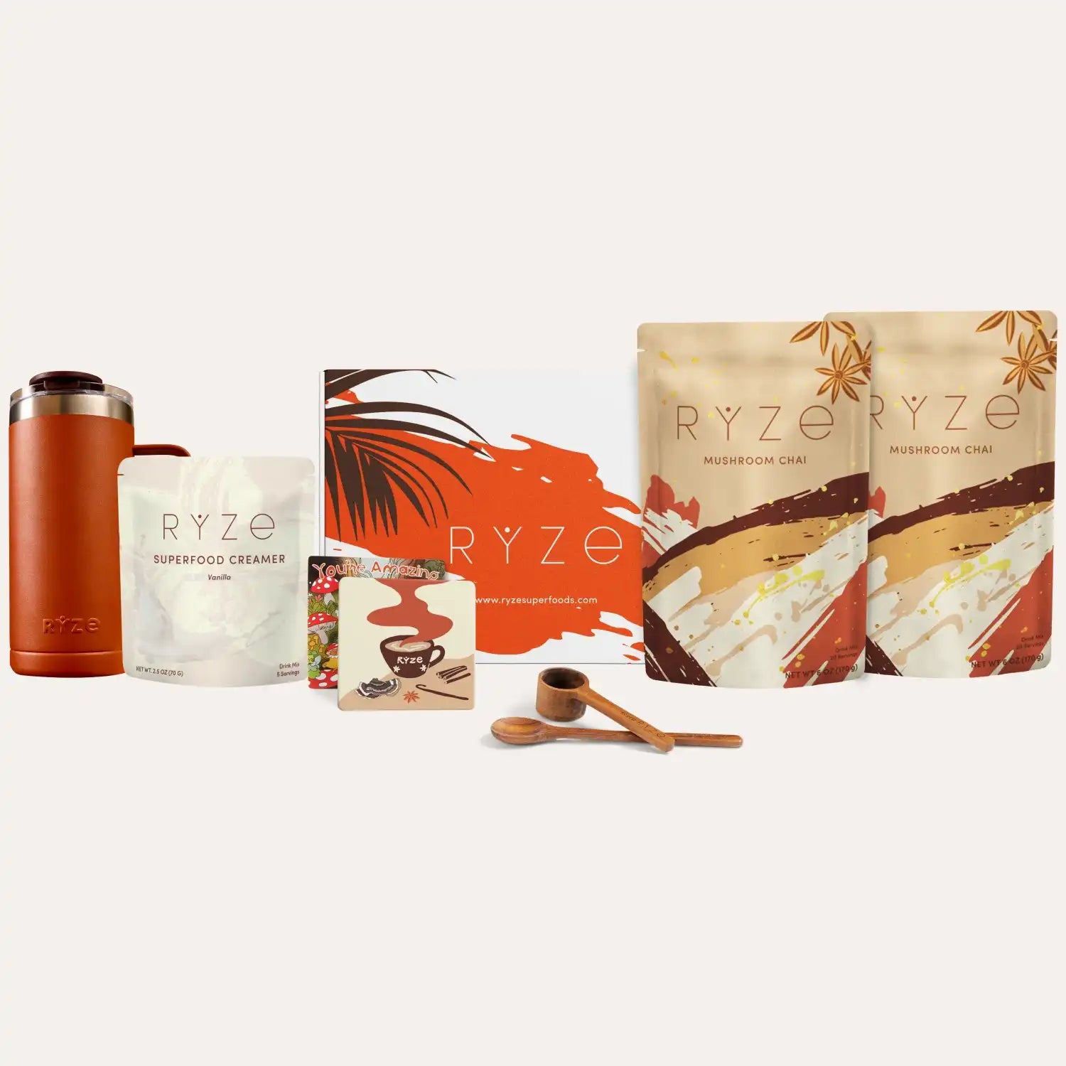 Mushroom Chai Starter Kit (40 Servings) - 50HO