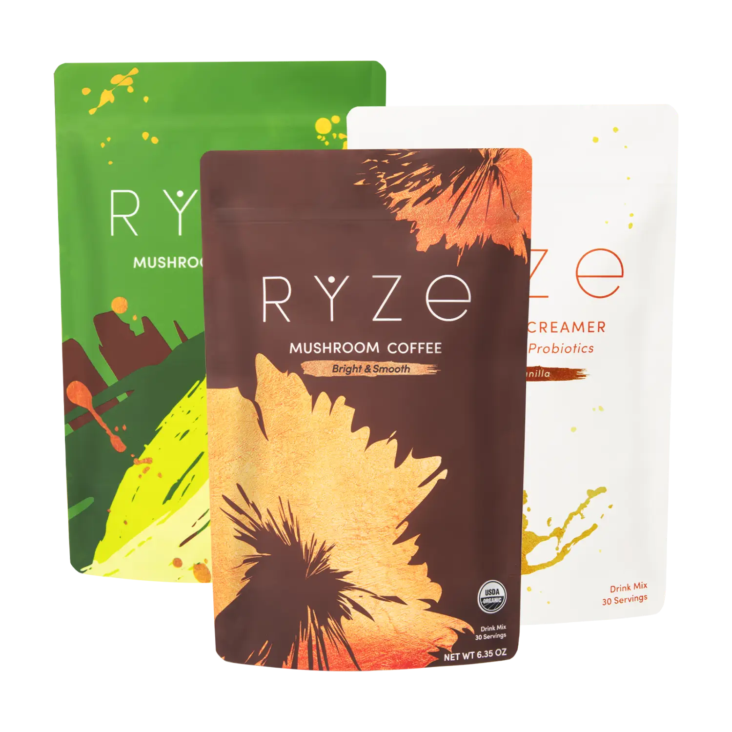 RYZE Ritual Set (Matcha + Coffee + Creamer) - RG07