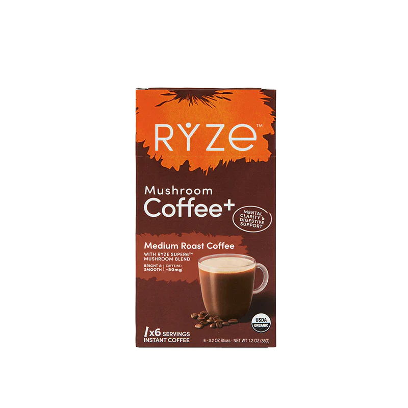Medium Roast Mushroom Coffee Carton - O3J6