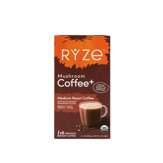 Medium Roast Mushroom Coffee Carton - O3J6