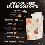 Mushroom Overnight Oats Pack (14 Servings) - LLSK